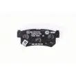 HELLA 8DB 355 012-501 - Jeu de 4 plaquettes de frein arrière