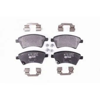 Jeu de 4 plaquettes de frein avant HELLA OEM 5581079J00PPS