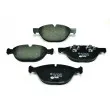 HELLA 8DB 355 012-661 - Jeu de 4 plaquettes de frein avant