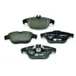 HELLA 8DB 355 012-741 - Jeu de 4 plaquettes de frein arrière