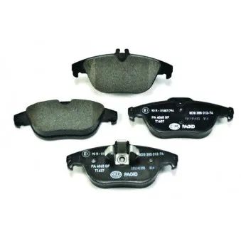 Jeu de 4 plaquettes de frein arrière HELLA OEM A0074208520