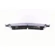 HELLA 8DB 355 012-811 - Jeu de 4 plaquettes de frein avant