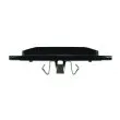 HELLA 8DB 355 012-891 - Jeu de 4 plaquettes de frein avant