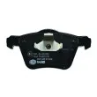 HELLA 8DB 355 013-001 - Jeu de 4 plaquettes de frein avant