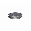HELLA 8DB 355 013-051 - Jeu de 4 plaquettes de frein avant