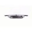 HELLA 8DB 355 013-341 - Jeu de 4 plaquettes de frein avant
