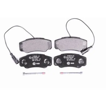 Jeu de 4 plaquettes de frein arrière HELLA OEM D4060MA000