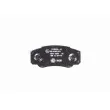 HELLA 8DB 355 013-511 - Jeu de 4 plaquettes de frein arrière