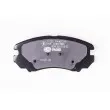 HELLA 8DB 355 013-521 - Jeu de 4 plaquettes de frein avant