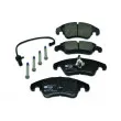 HELLA 8DB 355 013-751 - Jeu de 4 plaquettes de frein avant