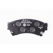 HELLA 8DB 355 013-761 - Jeu de 4 plaquettes de frein avant