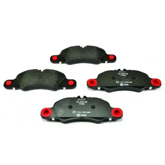 Jeu de 4 plaquettes de frein avant HELLA OEM 99735193809