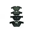 HELLA 8DB 355 013-931 - Jeu de 4 plaquettes de frein avant