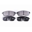 HELLA 8DB 355 013-991 - Jeu de 4 plaquettes de frein avant
