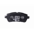 HELLA 8DB 355 014-001 - Jeu de 4 plaquettes de frein avant
