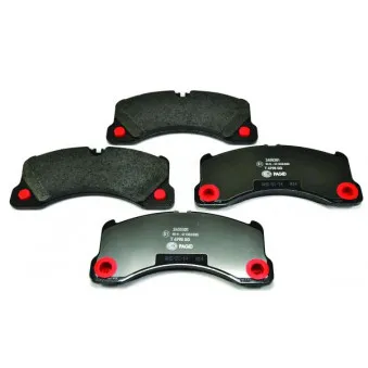 Jeu de 4 plaquettes de frein avant HELLA OEM 95535193961
