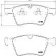HELLA 8DB 355 014-191 - Jeu de 4 plaquettes de frein avant
