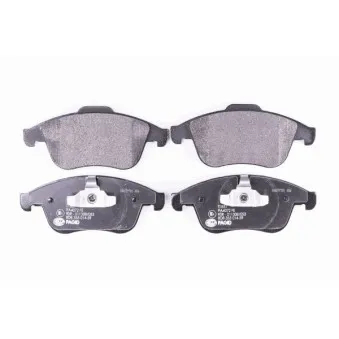 Jeu de 4 plaquettes de frein avant HELLA OEM 410605055R