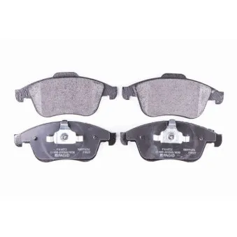 Jeu de 4 plaquettes de frein avant HELLA OEM 440600629R