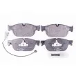 HELLA 8DB 355 015-061 - Jeu de 4 plaquettes de frein avant