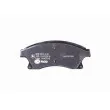 HELLA 8DB 355 015-231 - Jeu de 4 plaquettes de frein avant