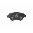 HELLA 8DB 355 015-441 - Jeu de 4 plaquettes de frein avant