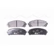 HELLA 8DB 355 015-461 - Jeu de 4 plaquettes de frein avant