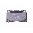 HELLA 8DB 355 015-481 - Jeu de 4 plaquettes de frein avant