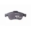 HELLA 8DB 355 015-521 - Jeu de 4 plaquettes de frein avant