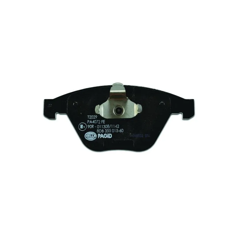 Jeu de 4 plaquettes de frein avant HELLA 8DB 355 015-601 - Visuel 2