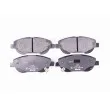 HELLA 8DB 355 015-691 - Jeu de 4 plaquettes de frein avant