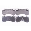 HELLA 8DB 355 015-991 - Jeu de 4 plaquettes de frein avant