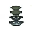 HELLA 8DB 355 016-031 - Jeu de 4 plaquettes de frein avant