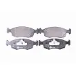 HELLA 8DB 355 016-231 - Jeu de 4 plaquettes de frein avant