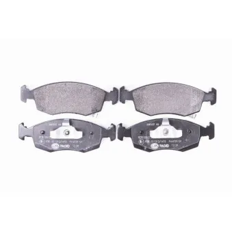Jeu de 4 plaquettes de frein avant HELLA OEM 77366274