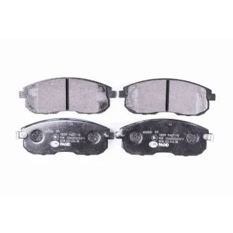 Jeu de 4 plaquettes de frein avant HELLA OEM 41060AM890