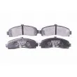 HELLA 8DB 355 016-501 - Jeu de 4 plaquettes de frein avant