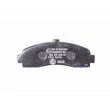 HELLA 8DB 355 016-501 - Jeu de 4 plaquettes de frein avant