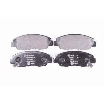 Jeu de 4 plaquettes de frein avant HELLA OEM 45022S10020