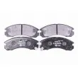HELLA 8DB 355 016-531 - Jeu de 4 plaquettes de frein avant