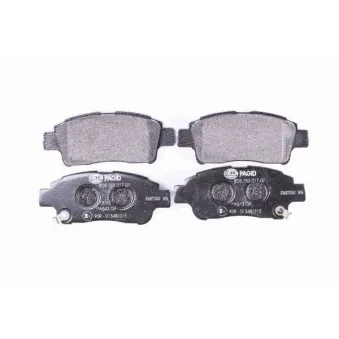 Jeu de 4 plaquettes de frein avant HELLA OEM 0446559020