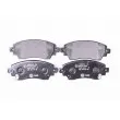 HELLA 8DB 355 017-101 - Jeu de 4 plaquettes de frein avant
