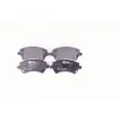 HELLA 8DB 355 017-241 - Jeu de 4 plaquettes de frein avant