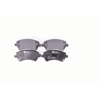 Jeu de 4 plaquettes de frein avant HELLA OEM 0446502130