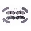 HELLA 8DB 355 017-881 - Jeu de 4 plaquettes de frein avant