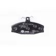 HELLA 8DB 355 017-931 - Jeu de 4 plaquettes de frein avant