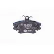 HELLA 8DB 355 018-131 - Jeu de 4 plaquettes de frein avant