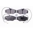HELLA 8DB 355 018-171 - Jeu de 4 plaquettes de frein avant