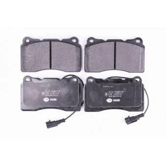 Jeu de 4 plaquettes de frein avant HELLA OEM 773363336