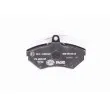HELLA 8DB 355 018-451 - Jeu de 4 plaquettes de frein avant